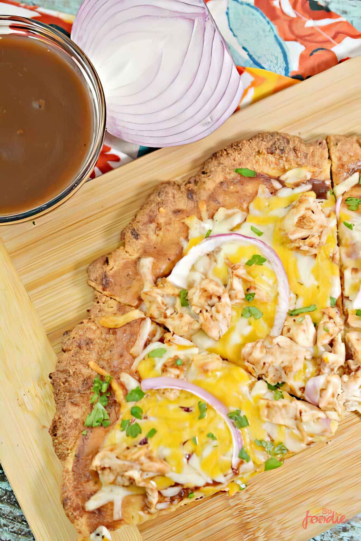 Keto BBQ Chicken Pizza – Only 3 Net Carbs!