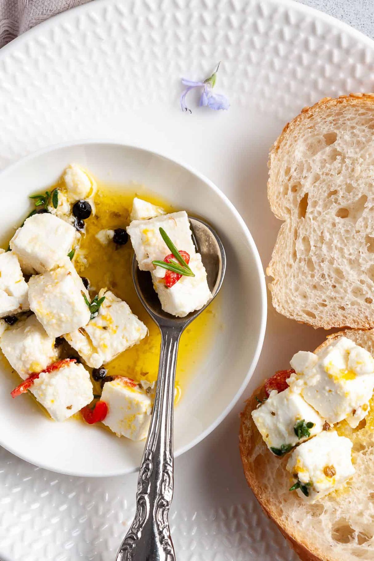Marinated Feta Cheese
