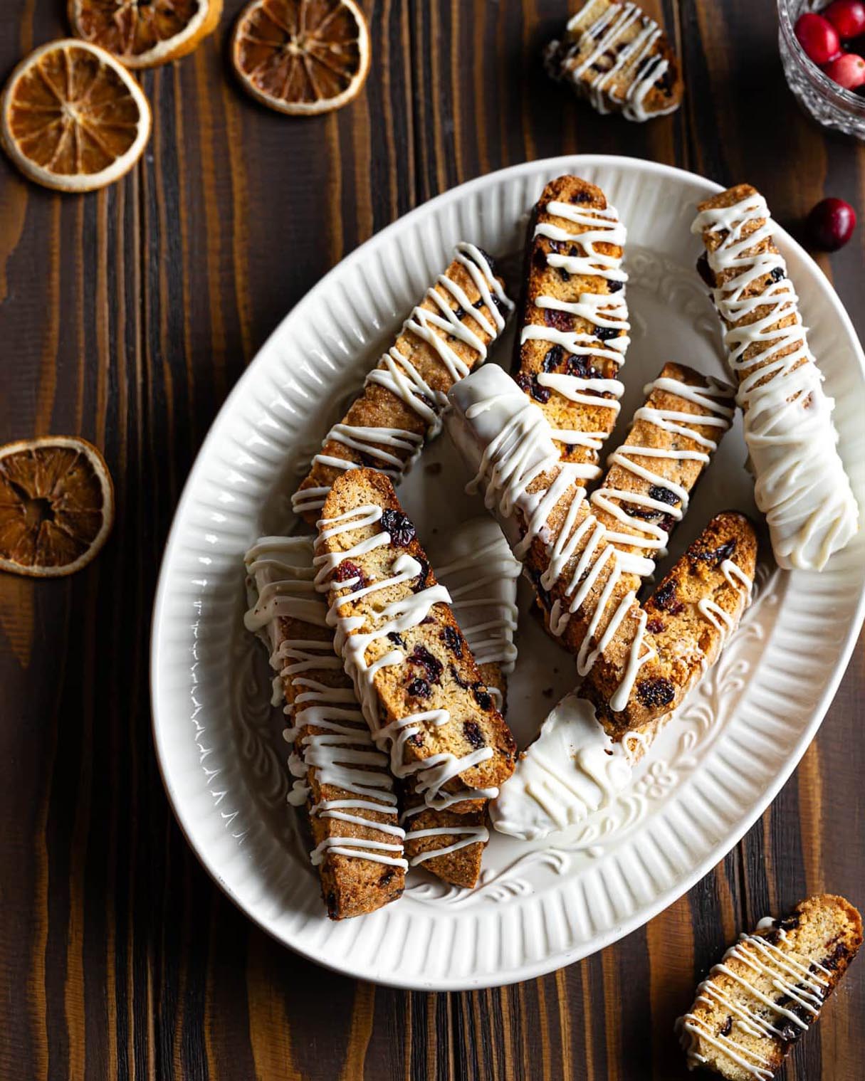 Orange Cranberry Biscotti