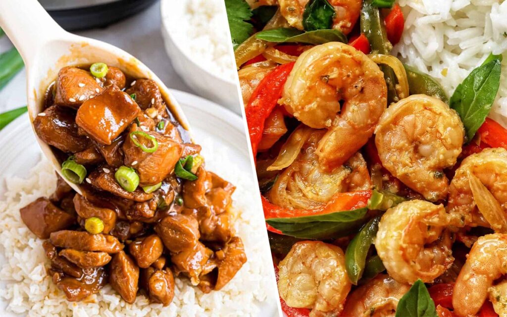 Serve with Fried Rice