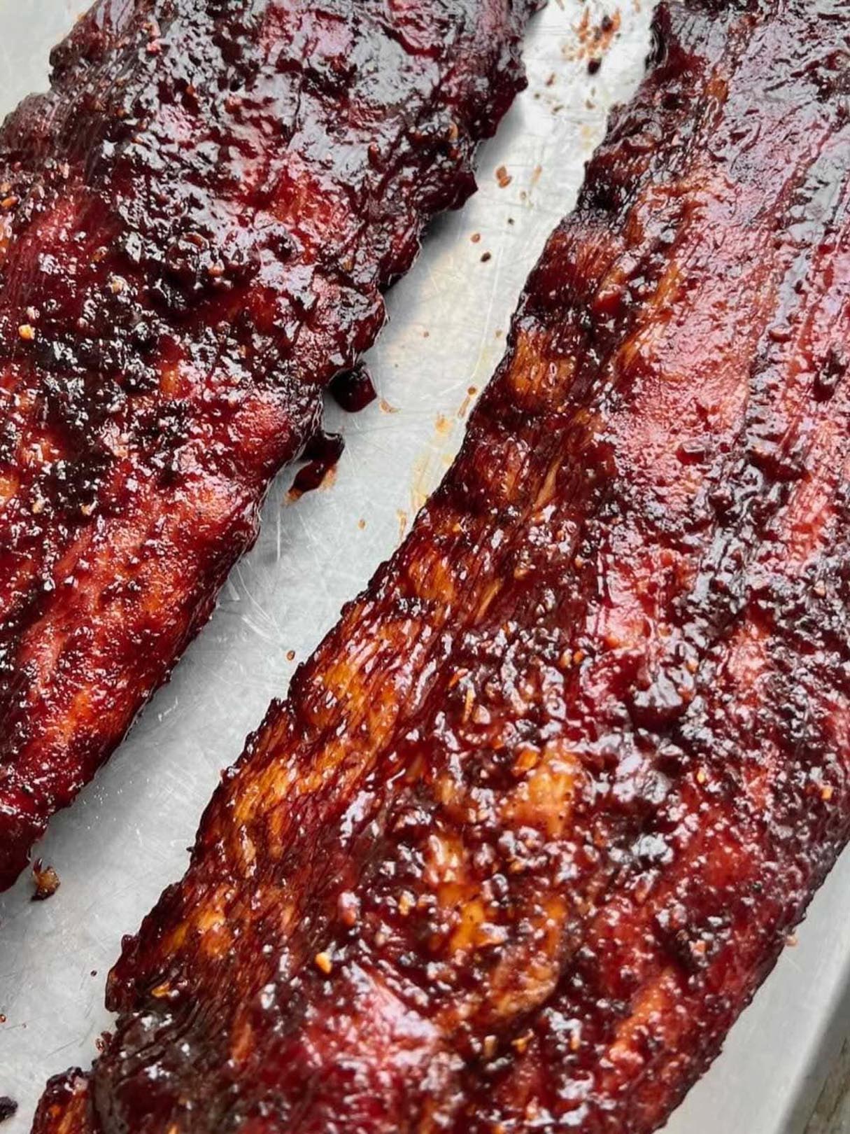Smoked Hot and Fast Baby Back Ribs