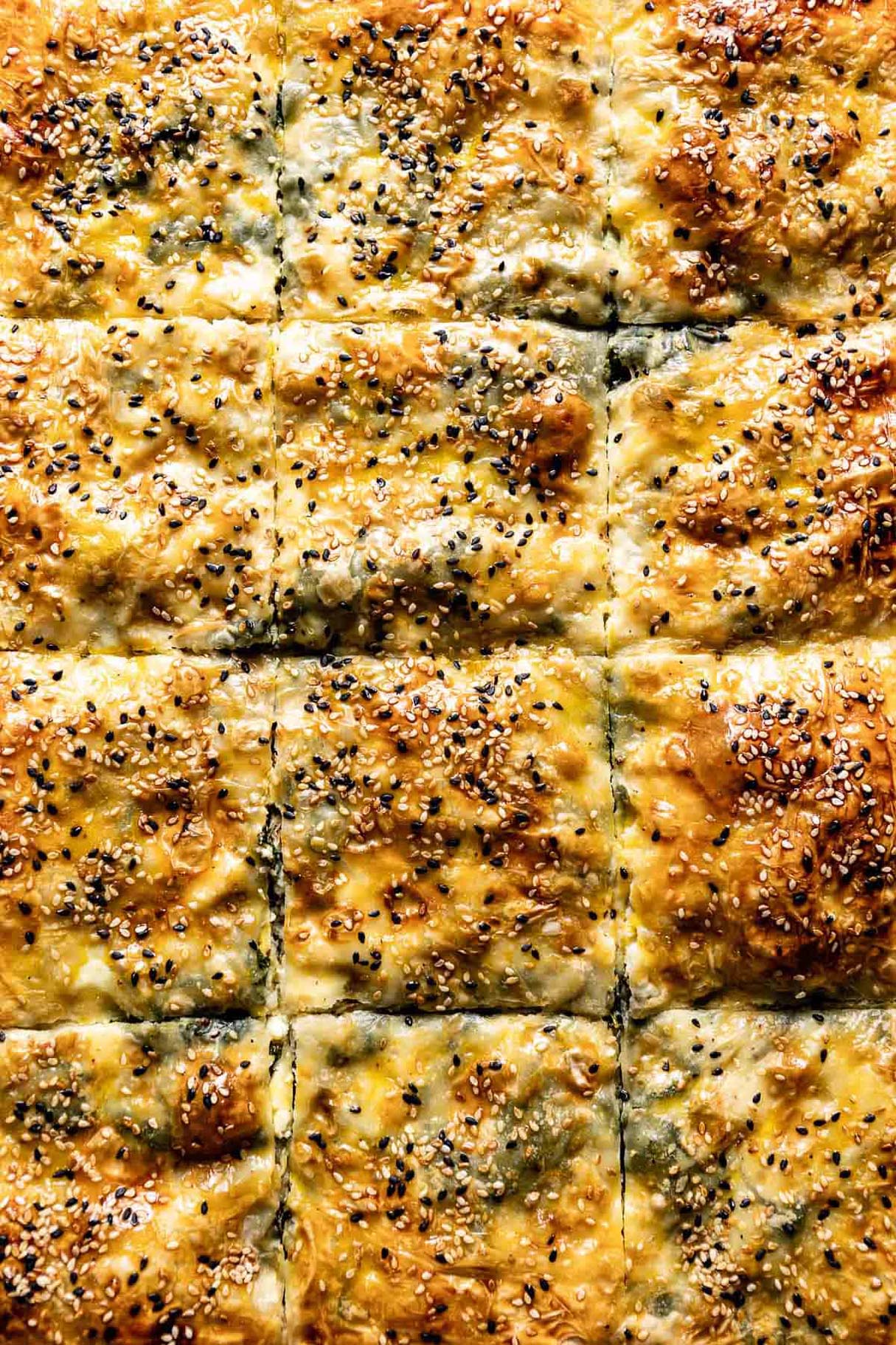 Spinach and Feta Borek (Turkish Spinach Pie)