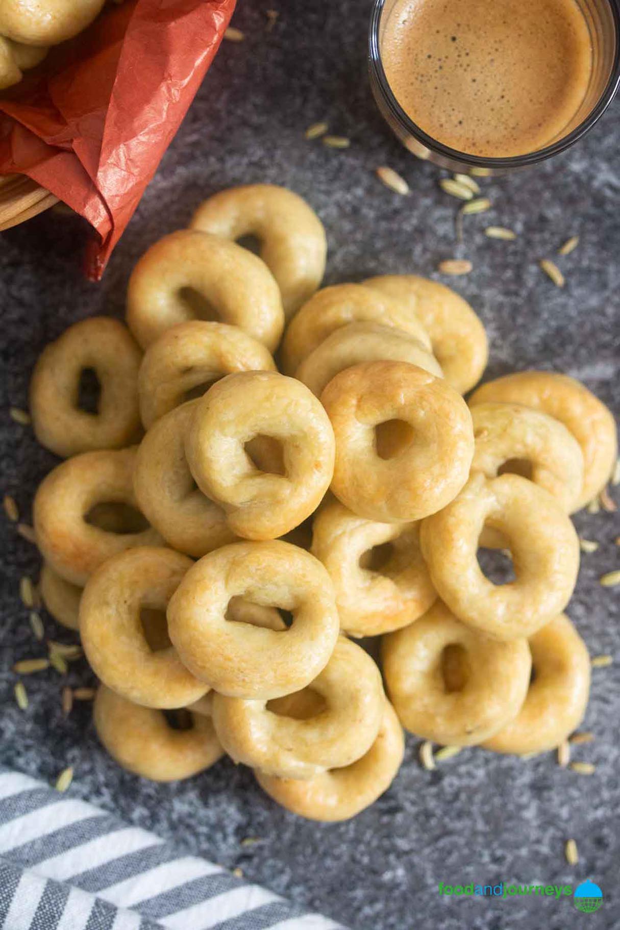 Taralli - Italian Black Pepper Cookies