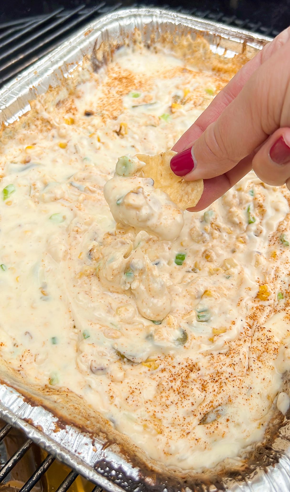 Traeger Smoked Queso