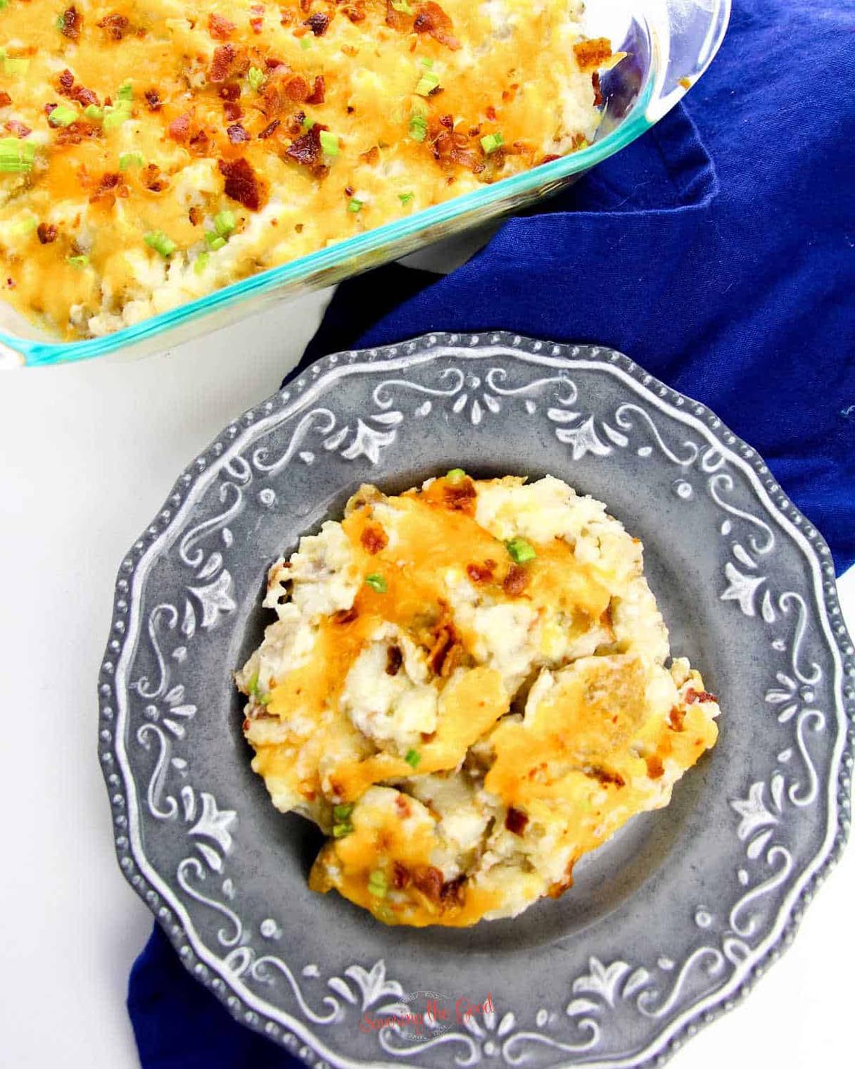 Twice Baked Potato Casserole Recipe With Bacon