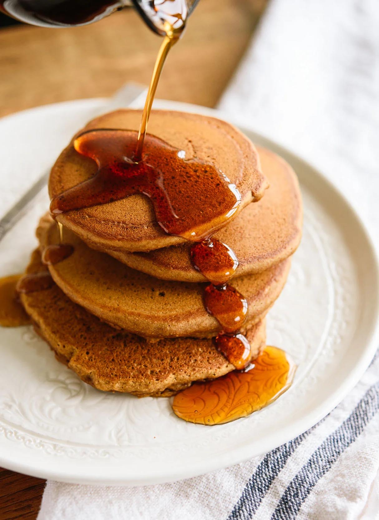 Vegan Gingerbread Pancakes