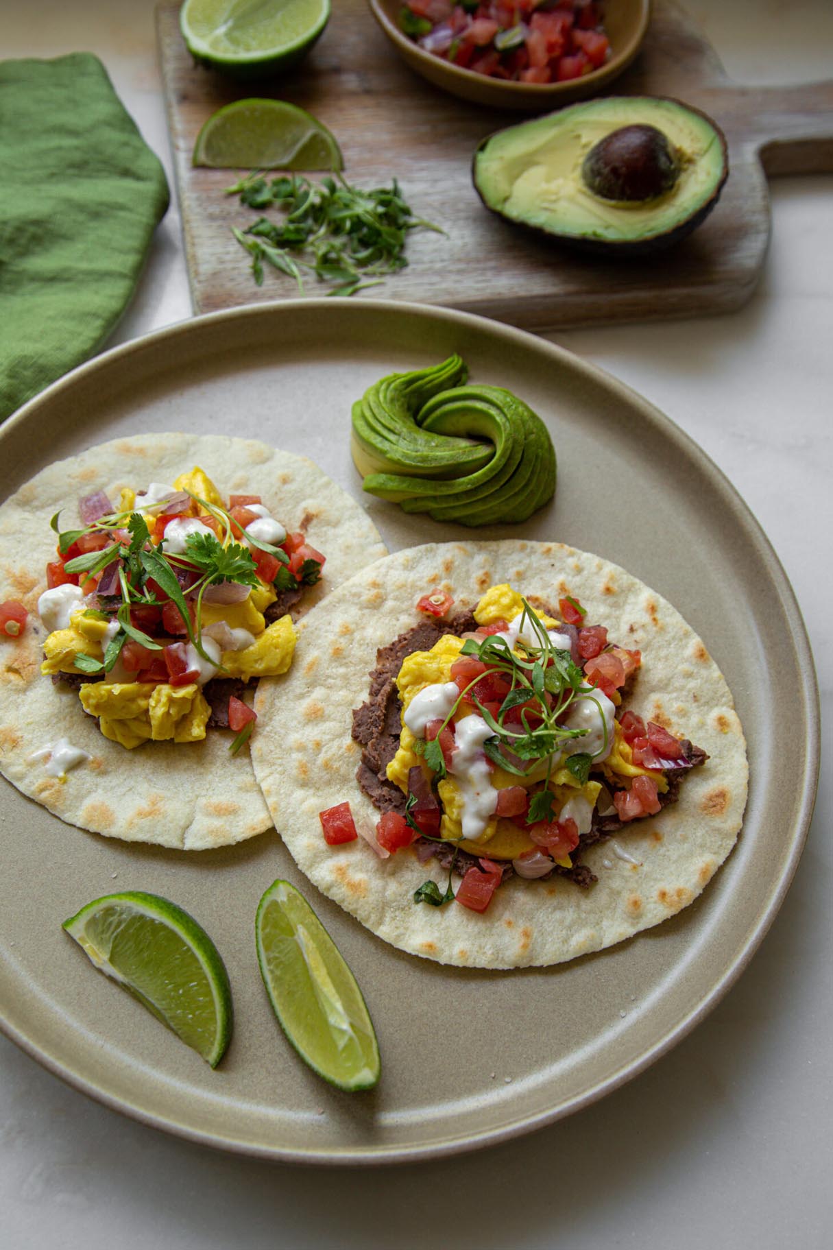 Vegan Huevos Rancheros