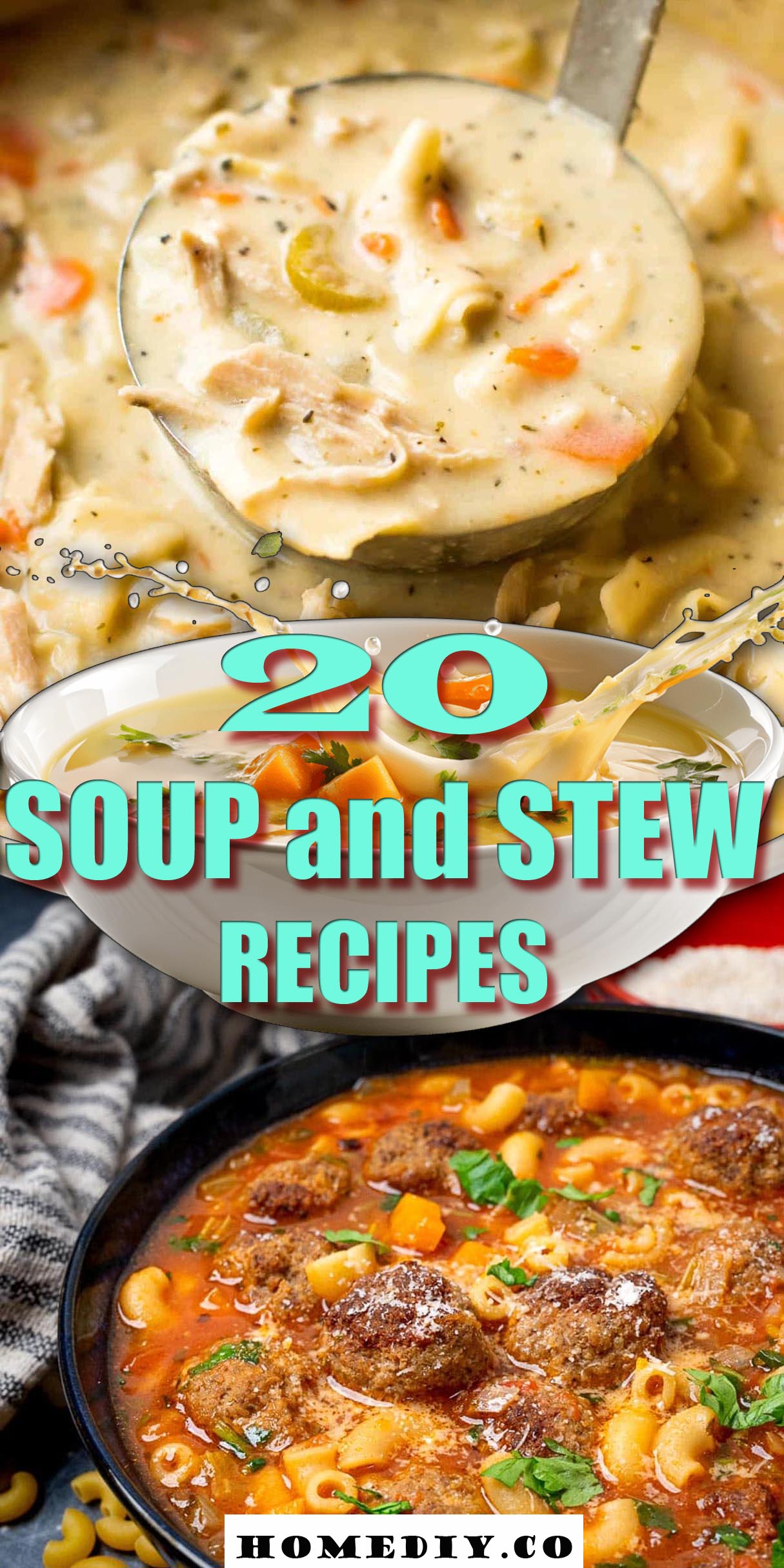 20 Soup and Stew Recipes
