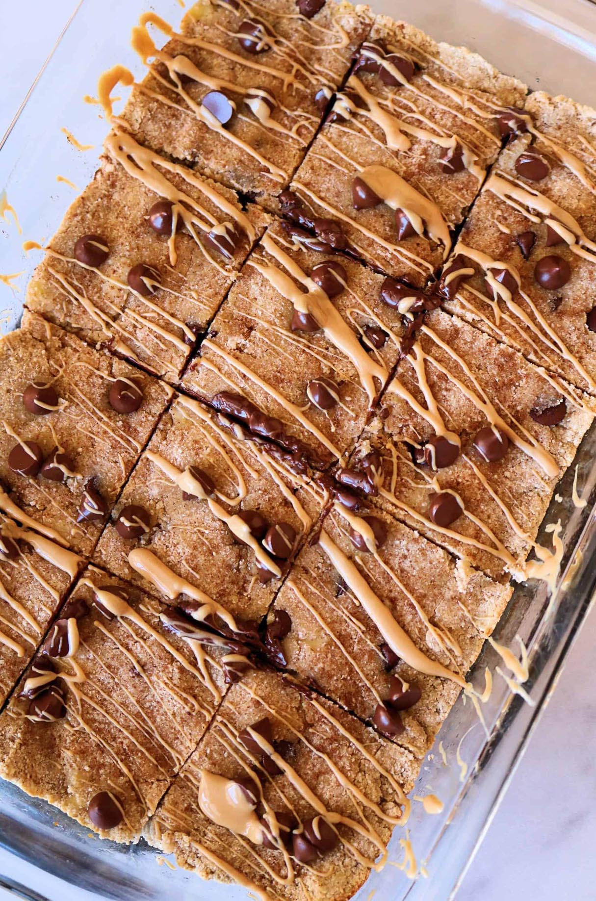 Healthy Banana Bars with Chocolate Chips
