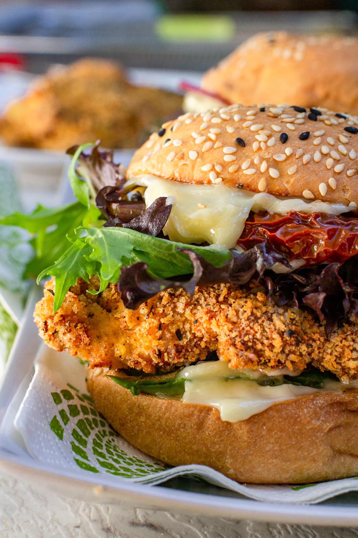 Nandos Beanie Burger In The Air Fryer