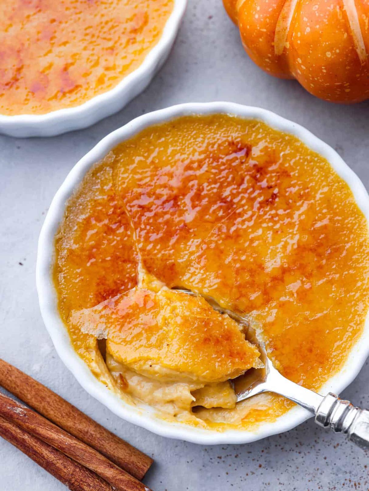 Pumpkin Crème Brûlée