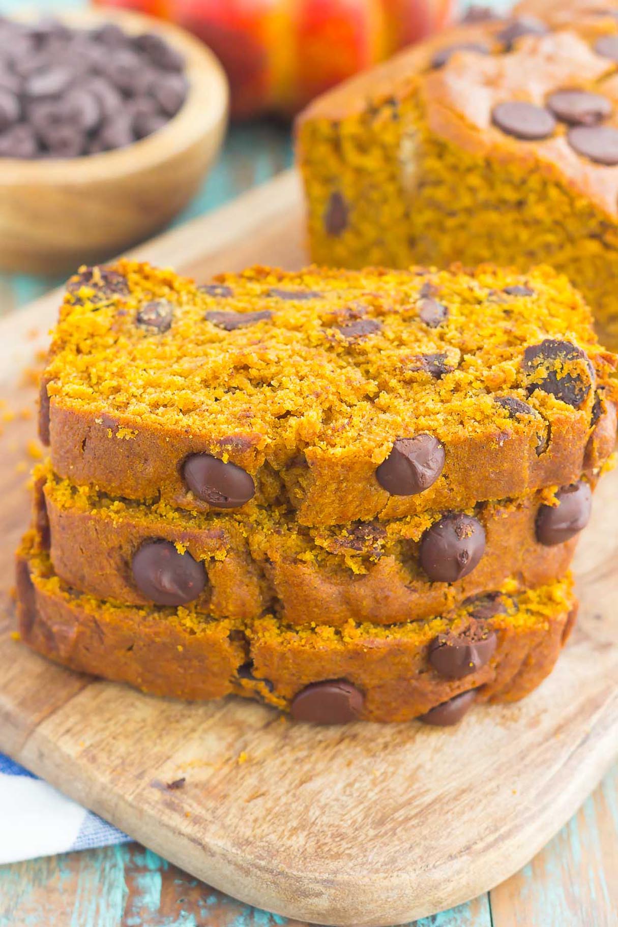 Pumpkin Spice Peanut Butter Bread