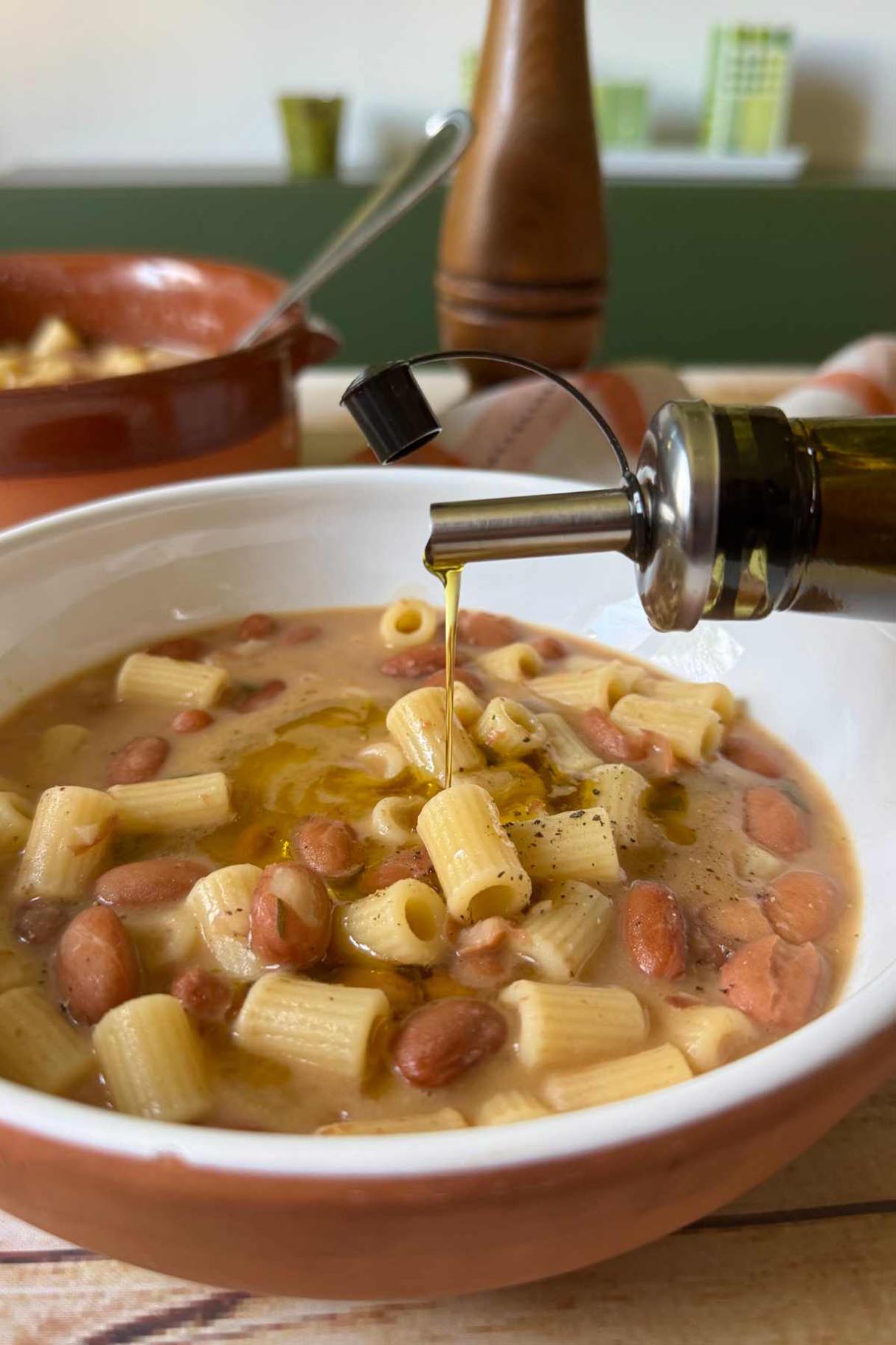 Traditional Italian Pasta e Fagioli