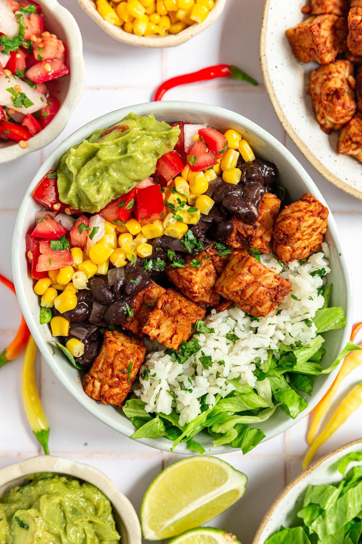 Vegetarian Taco Quinoa Bowl