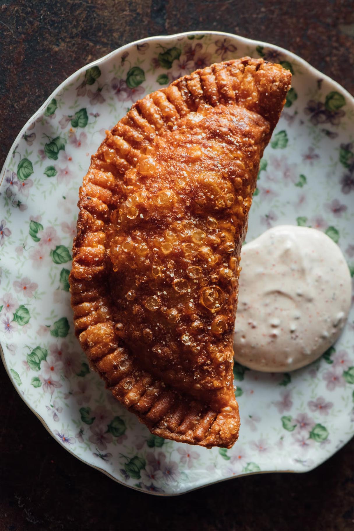 Chicken Pot Pie Hand Pies Full Recipe with Tarragon-Buttermilk Sauce