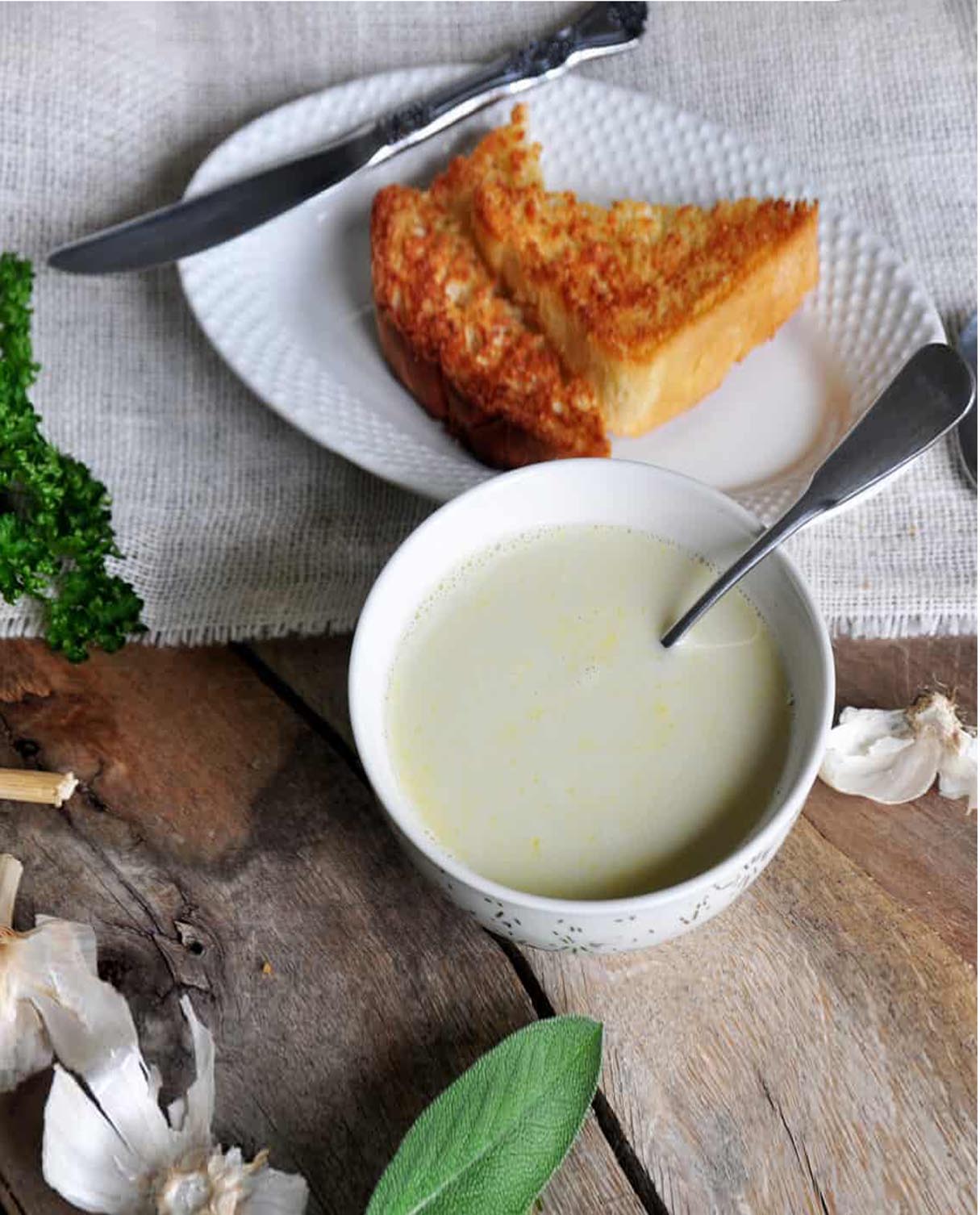 Garlic Soup – Julia Child’s Aigo Bouido Recipe