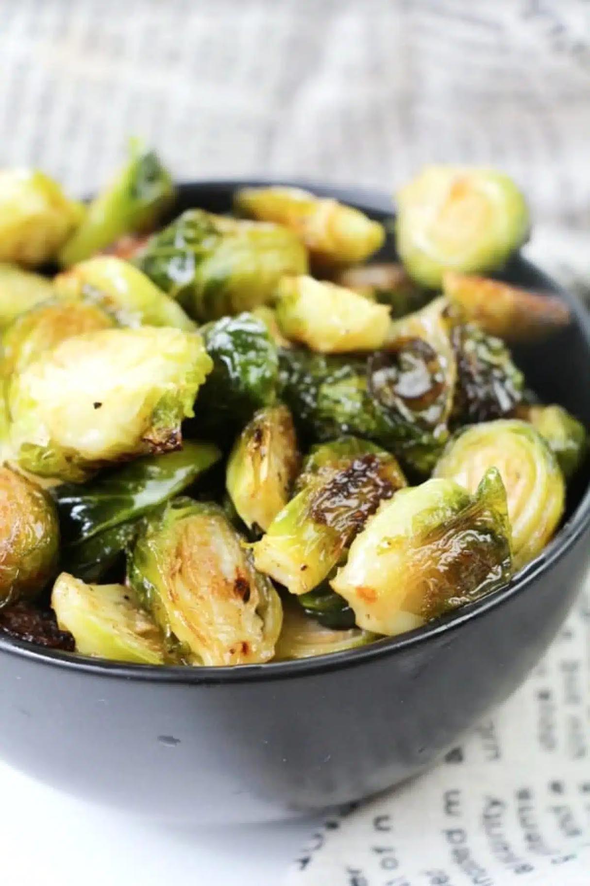 Ginger Brussels Sprouts