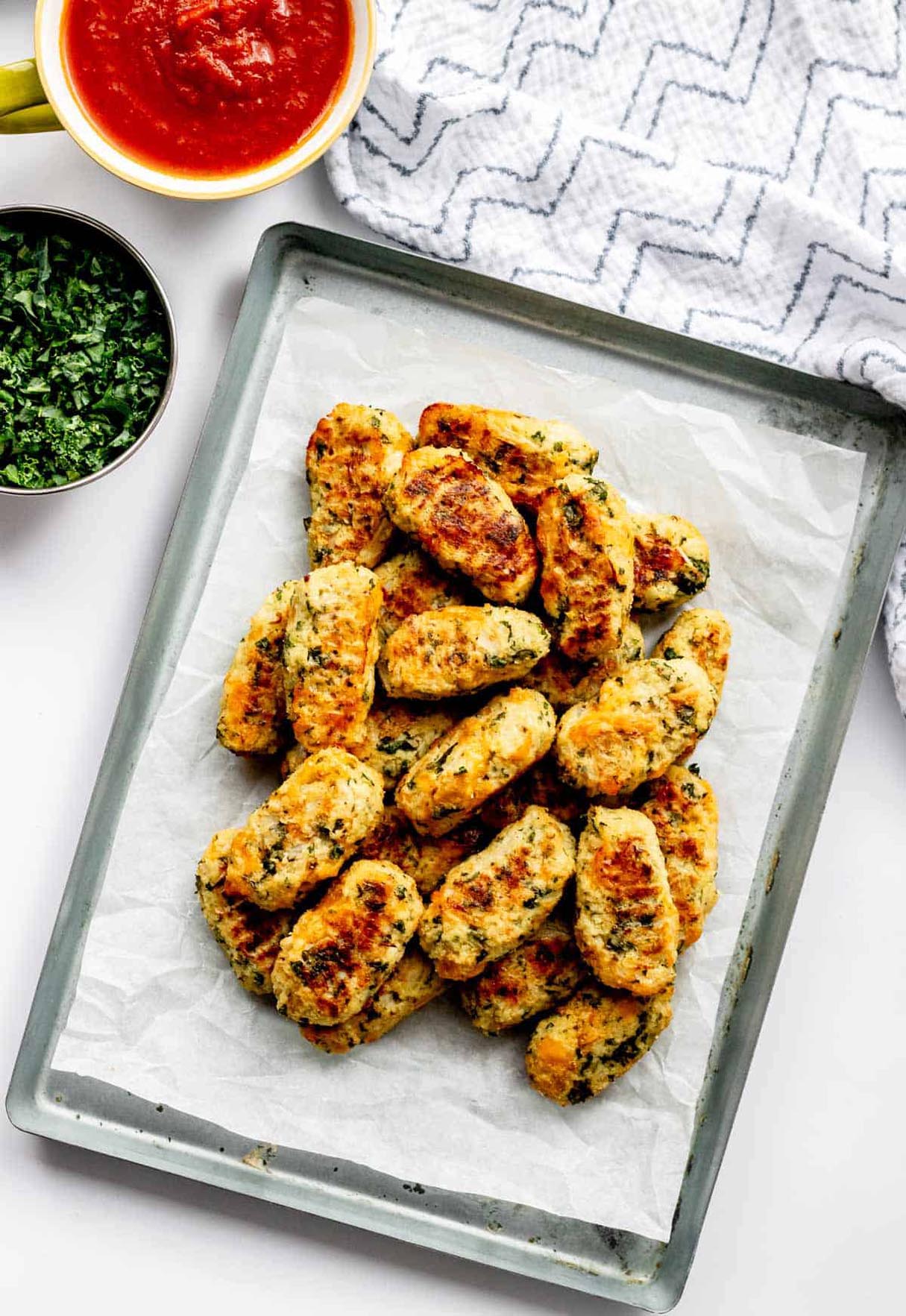 Healthy Cauliflower Tots