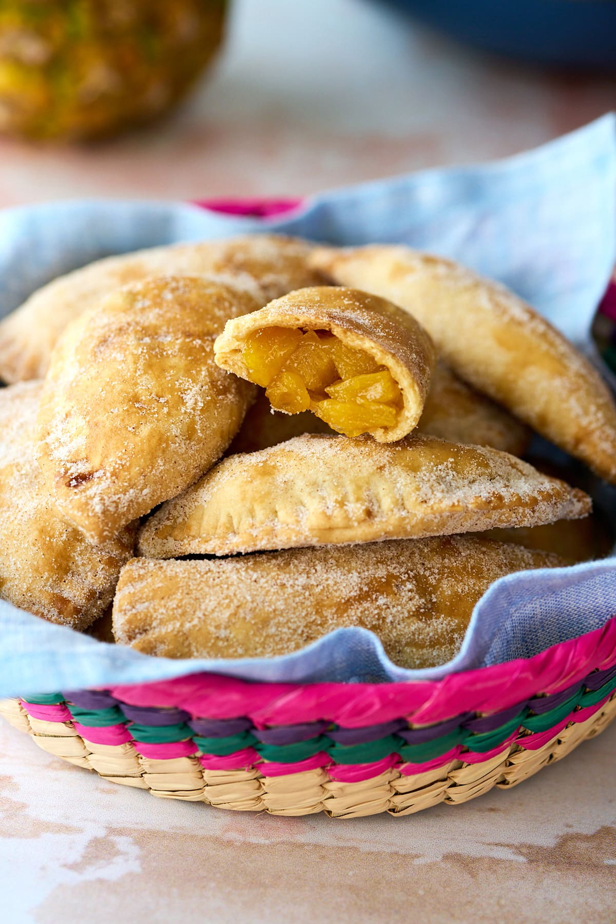 Pineapple Empanadas, or Empanadas de Piña